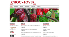 Desktop Screenshot of choclover.com